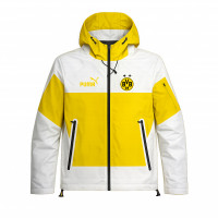 Боруссия Дортмунд ветровка бело-желтая 2025/26