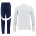 Арсенал спортивный костюм белый с синим 2025/26