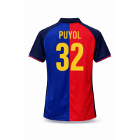 Барселона домашняя ретро-футболка сезона 1999-2000 Пуйоль 32