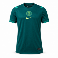 Сборная Нигерии футболка гостевая зелёная с салатовыми элементами ЧМ 2026 2025/26