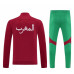 Сборная Марокко костюм спортивный на длинной молнии красно-зелёный 2025/26
