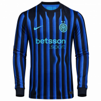 Интер футболка домашняя с длинным рукавом 2025/26