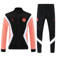 ПСЖ спортивный костюм черный с оранжевым 2025/26 ПСЖ спортивный костюм черный с оранжевым 2025/26