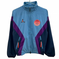 ПСЖ ветровка голубая Джордан 2025/26