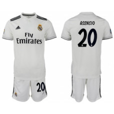 Реал Мадрид домашняя форма для ребенка номер 20 Марко Асенсио 2018/19