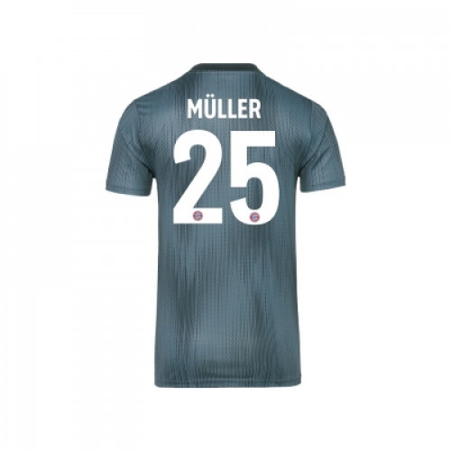 Футболка Бавария Мюнхен резервная сезон 2018/19 Мюллер 25