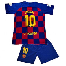 Барселона Форма для футбола на ребенка домашняя 2019-2020 Messi 10