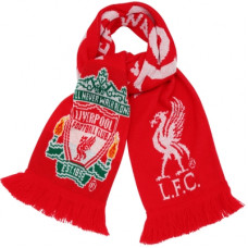 Шерстяной шарф с эмблемой Ливерпуля