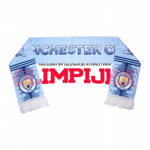 Флисовый шарф футбольного клуба Манчестер Сити