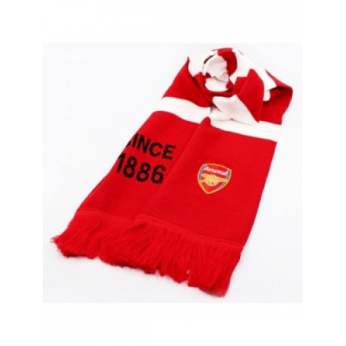 Шерстяной шарф с эмблемой Арсенала