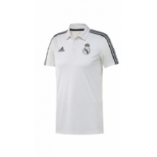 Белая футболка-поло Реал Мадрид 2018/19