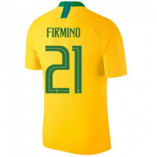 Футболка Сборная Бразилии домашняя сезон 2018/19 Фирмино 21