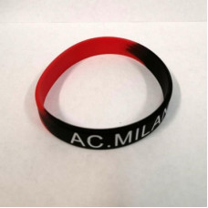 Силиконовый браслет с клубной символикой Милан