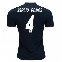 Форма для футбола Реал Мадрид на ребенка гостевая 2018-2019 Рамос 4