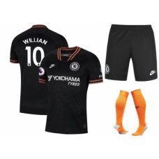 Челси форма резервная 2019/20 (футболка+шорты+гетры) Виллиан 10