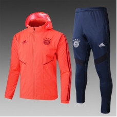 Бавария спортивный костюм с ветровкой красно-синий сезон 2019/20
