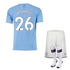 Манчестер Сити Комплект формы домашняя 2019/20 (футболка+шорты+гетры) Махрез 26