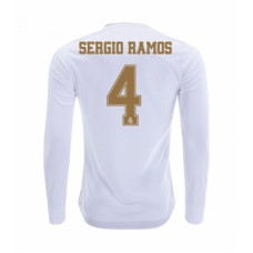 Футболка Серхио Рамос номер 4 с длинным рукавом сезон 19-20