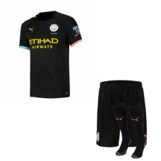 Манчестер Сити комплект гостевой формы 2019-2020 (футболка+шорты+гетры)
