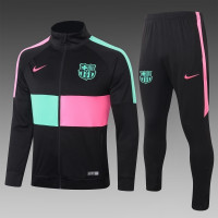 Барселона Спортивный костюм с ментолово-розовыми вставками 2019-2020