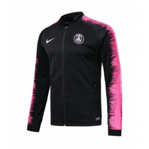 Пари Сен-Жермен (ПСЖ) олимпийка черная с розовым 2018-2019