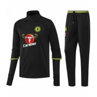 Тренировочный костюм Челси черный сезон 2016-2017
