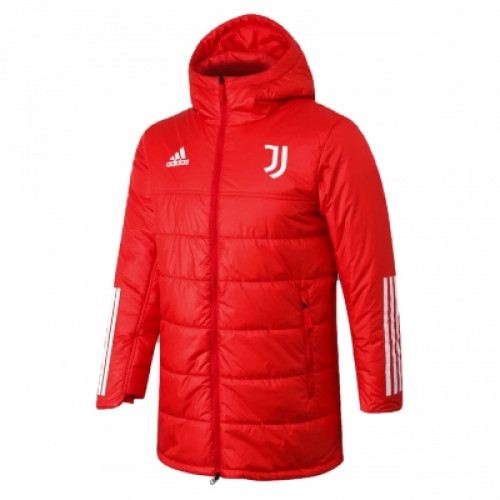 Ювентус Куртка утепленная красная Adidas 2020-2021