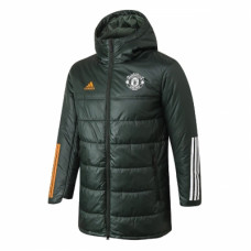 Манчестер Юнайтед Куртка утепленная черная Adidas 2020-2021