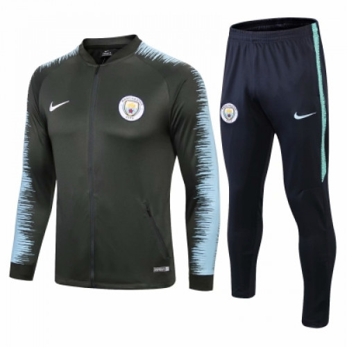 Тренировочный костюм Манчестер Сити сине-черный сезон 2018/19