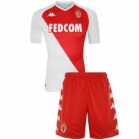 Детская форма Монако домашняя сезон 2020-2021 (футболка + шорты)