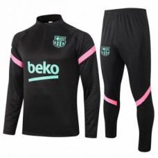 Тренировочный костюм Барселоны 2020-2021 черный сезона