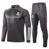 Серый тренировочный костюм Реал Мадрид 2020-2021 сезона