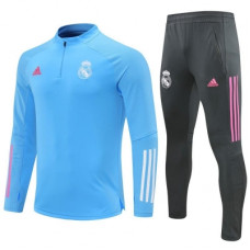 Реал Мадрид тренировочный костюм голубой сезон 2020-2021