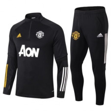 Манчестер Юнайтед тренировочный костюм черный 2020-2021