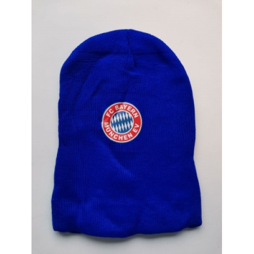 Акриловая шапка синия Бавария