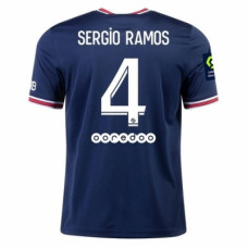 ПСЖ домашняя футболка 2021-2022 Серхио Рамос 4