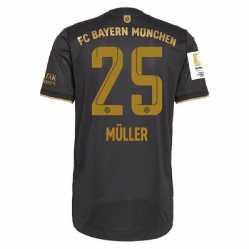 Бавария гостевая футболка 2021-2022 Мюллер 25
