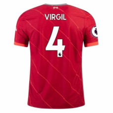 Ливерпуль домашняя футболка 2021-2022 Вирджил 4