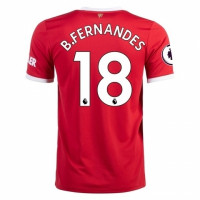 Манчестер Юнайтед домашняя футболка 2021-2022 Фернандеш 18