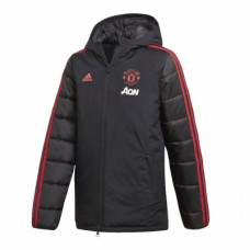 Куртка Манчестер Юнайтед стеганая черная 2019-2020