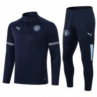 Манчестер Сити тренировочный костюм 2021-2022 темно-синий
