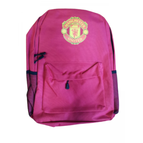 Манчестер Юнайтед рюкзак красный с логотипом