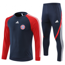 Бавария тренировочный костюм темно-синий 2021-2022