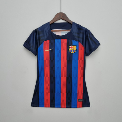 Барселона женская футболка домашняя 2022-2023