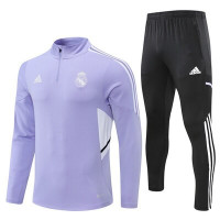 Реал Мадрид детский тренировочный костюм 2022-2023 фиолетовый