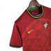 Сборная Португалии футболка тренировочная 2022-2023 красная