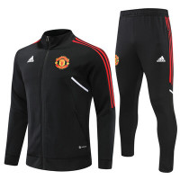 Манчестер Юнайтед детский спортивный костюм 2022-2023 чёрный