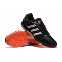 Футзалки Adidas Super Sala чёрные с оранжевым