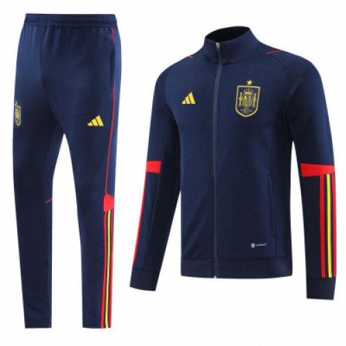 Сборная Испании спортивный костюм 2022-2023 тёмно-синий