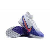 Сороконожки Nike Mercurial Superfly VII Elite белые с фиолетовым